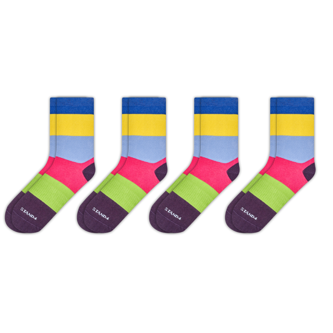 Statement 4Pack Stand4 Socks Buy One = Give One
