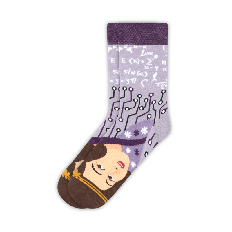Ada Lovelace Sock