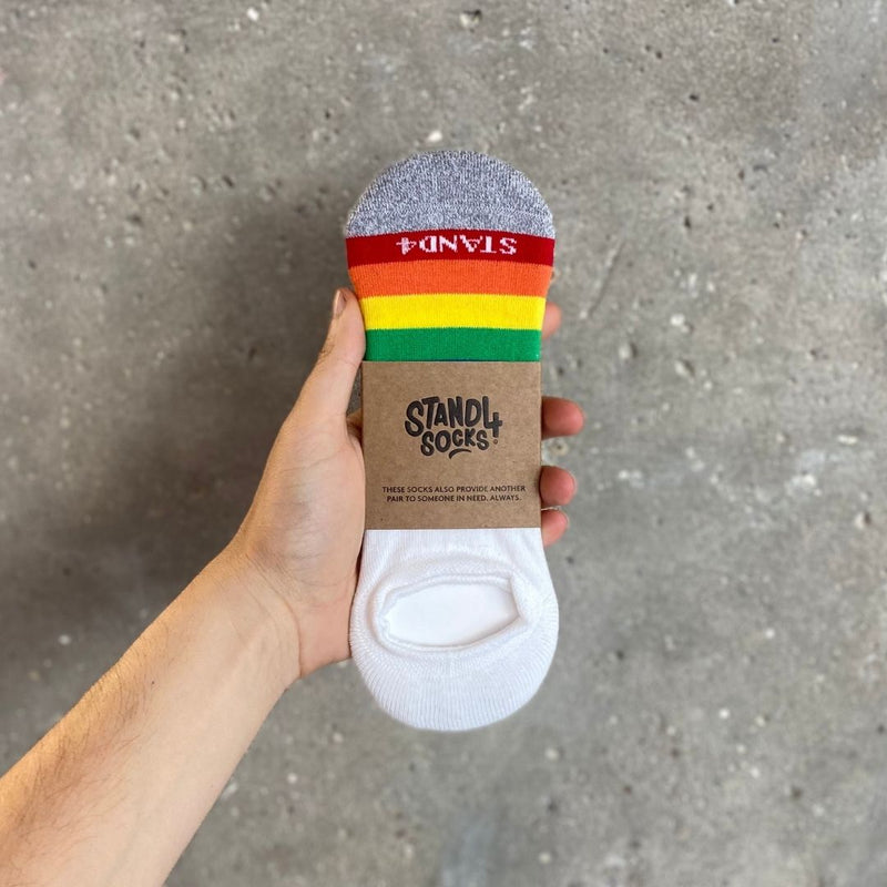 Pride No Show Sock 4-Pack