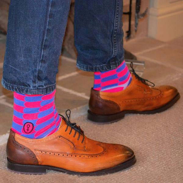 Colourful socks say more about you than you think