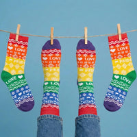 LGBTQ Christmas Sock