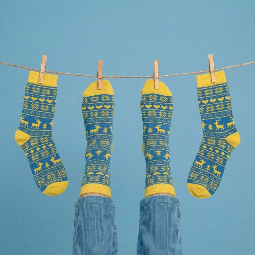 Ukraine Christmas Sock
