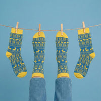 Ukraine Christmas Sock