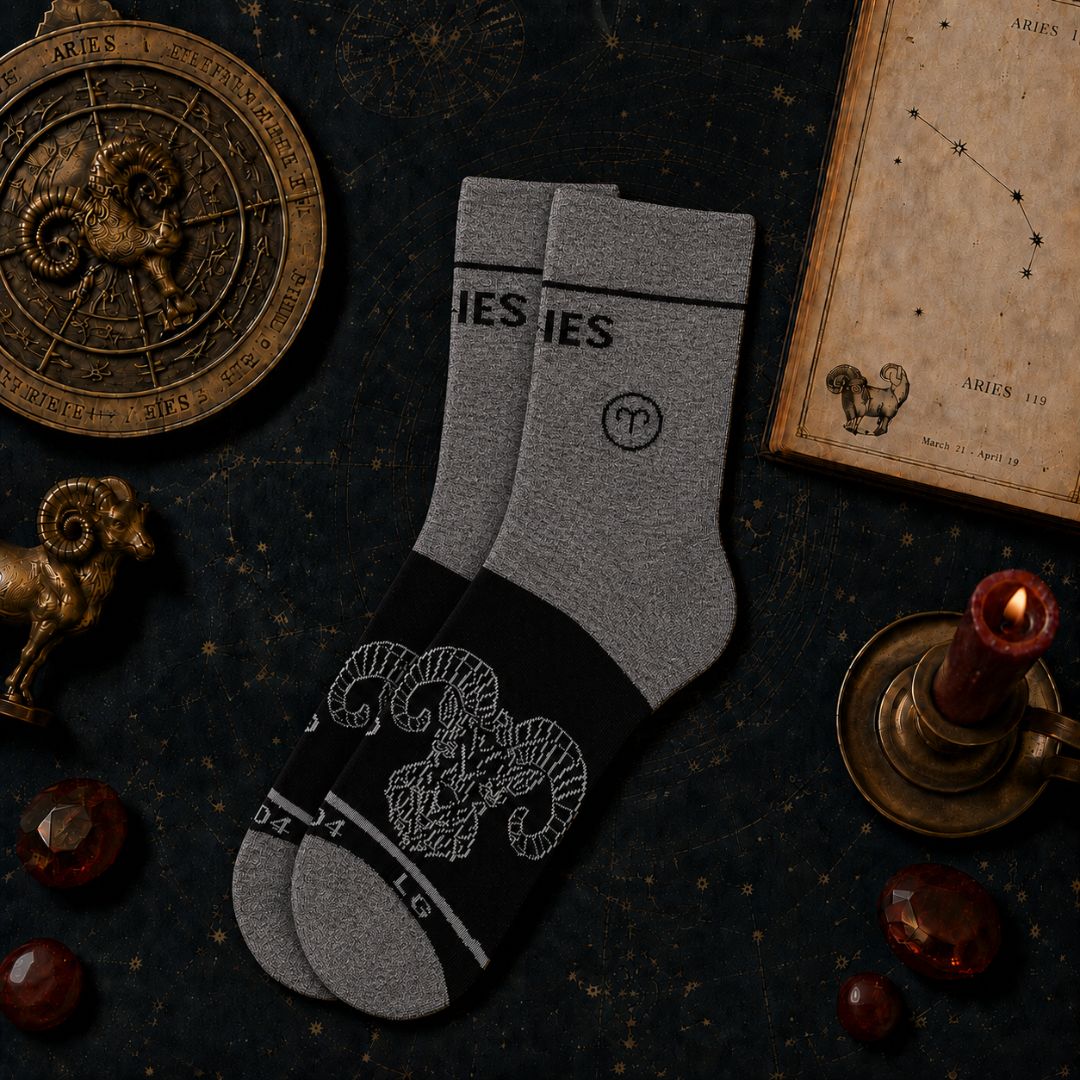 Aries Zodiac Sock