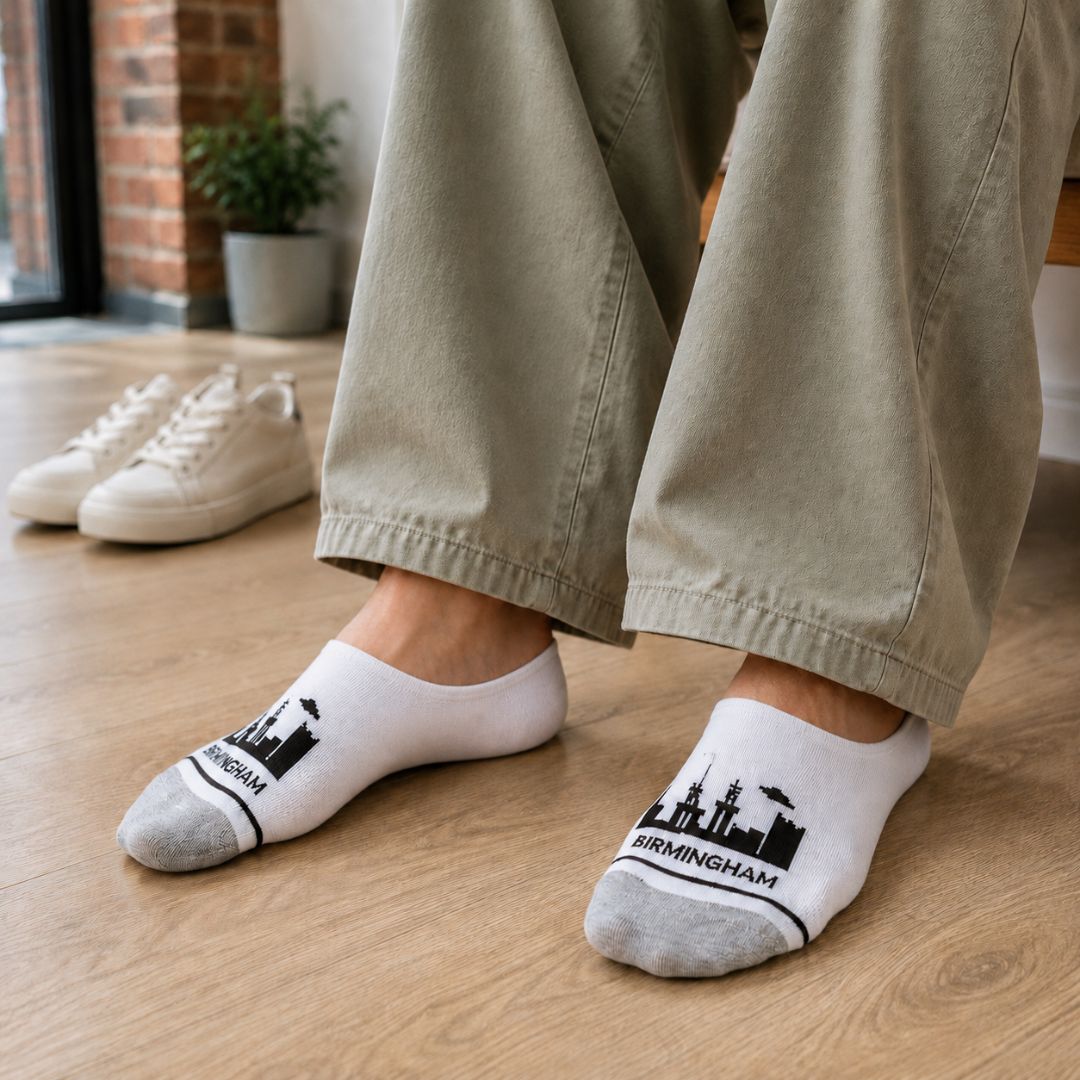 Birmingham Skyline No Show Sock