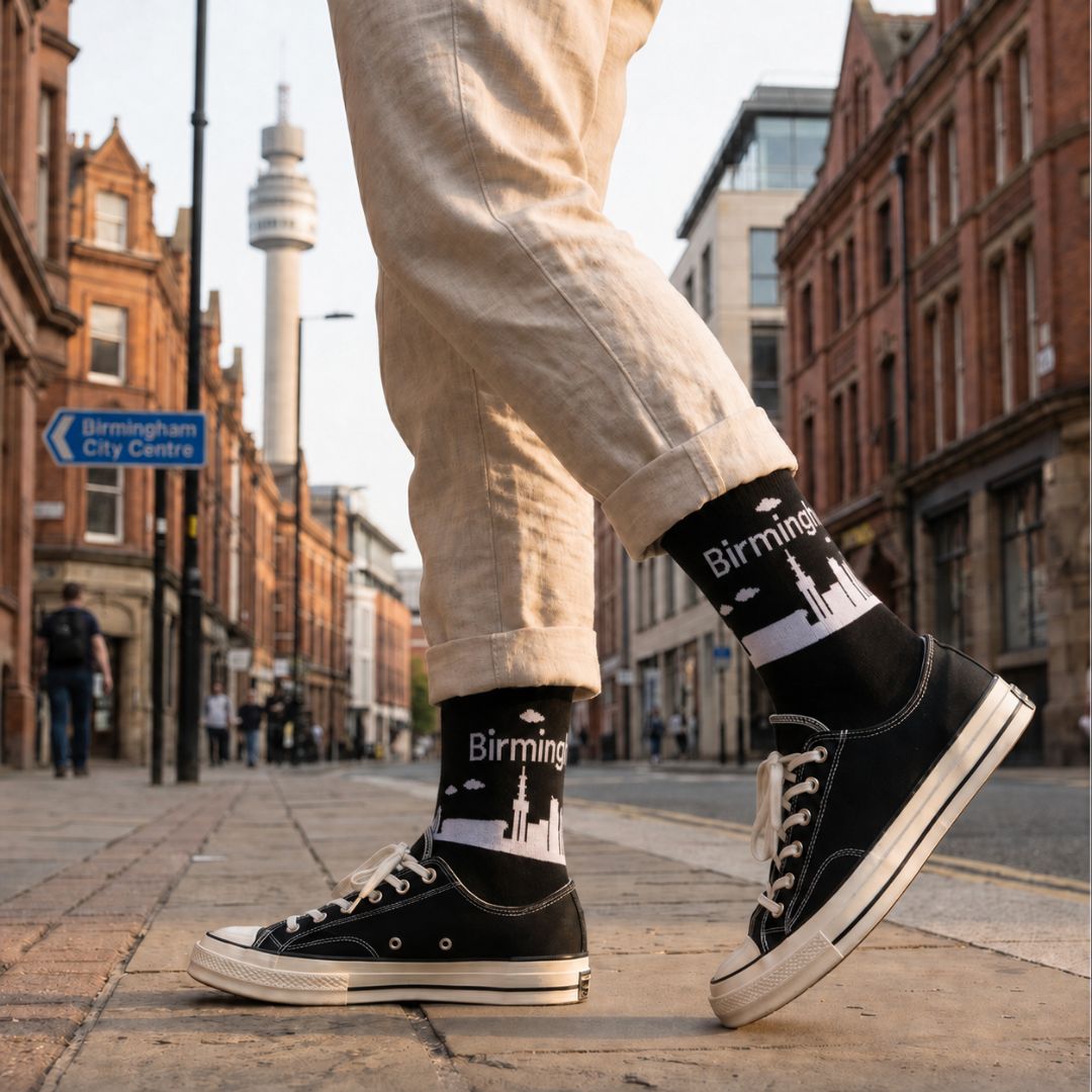 Birmingham Skyline Sock