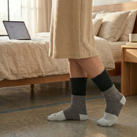 Bold Stripe Fluffy Sock