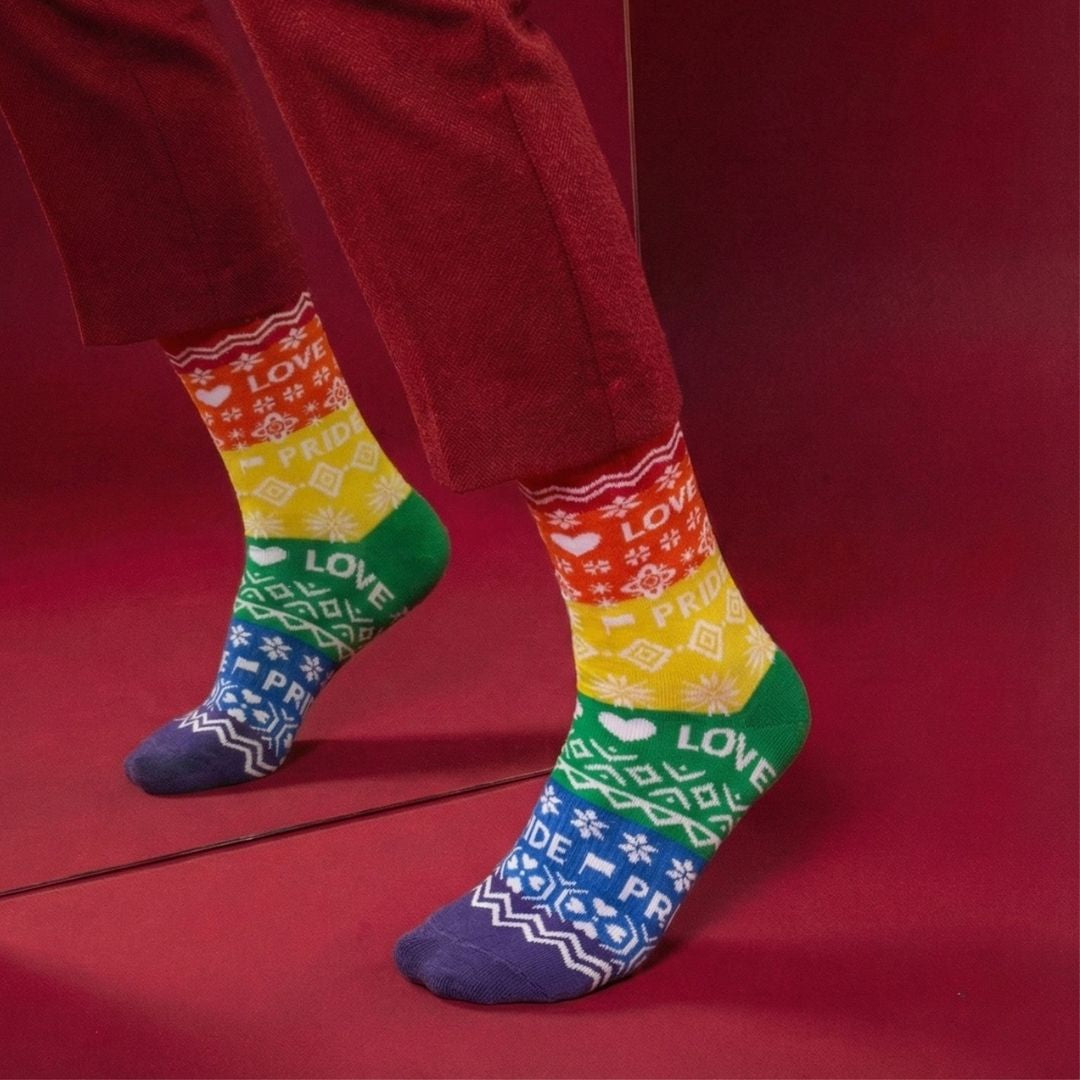 LGBTQ Christmas Sock