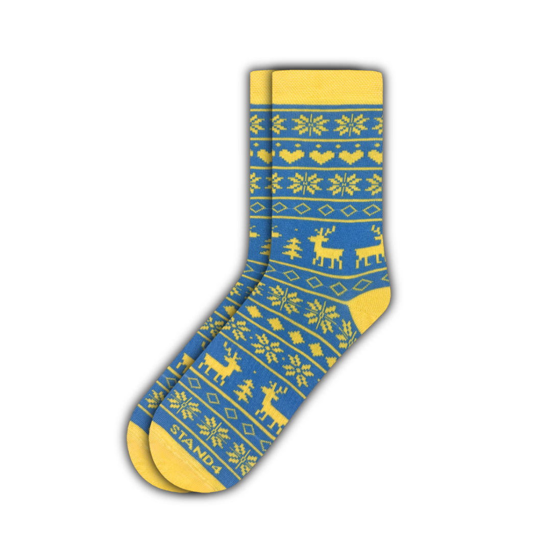 Ukraine Christmas Sock