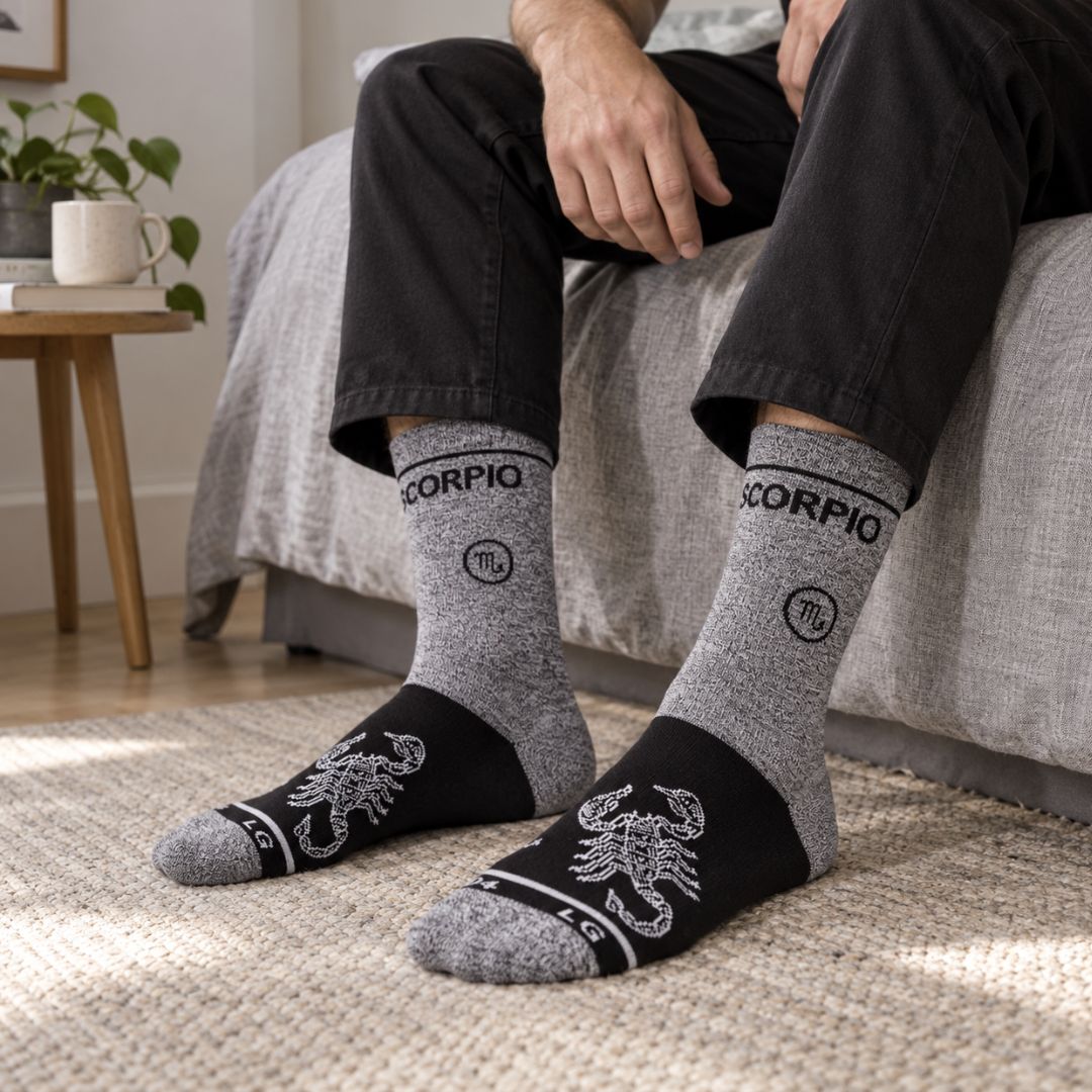 Scorpio Zodiac Sock