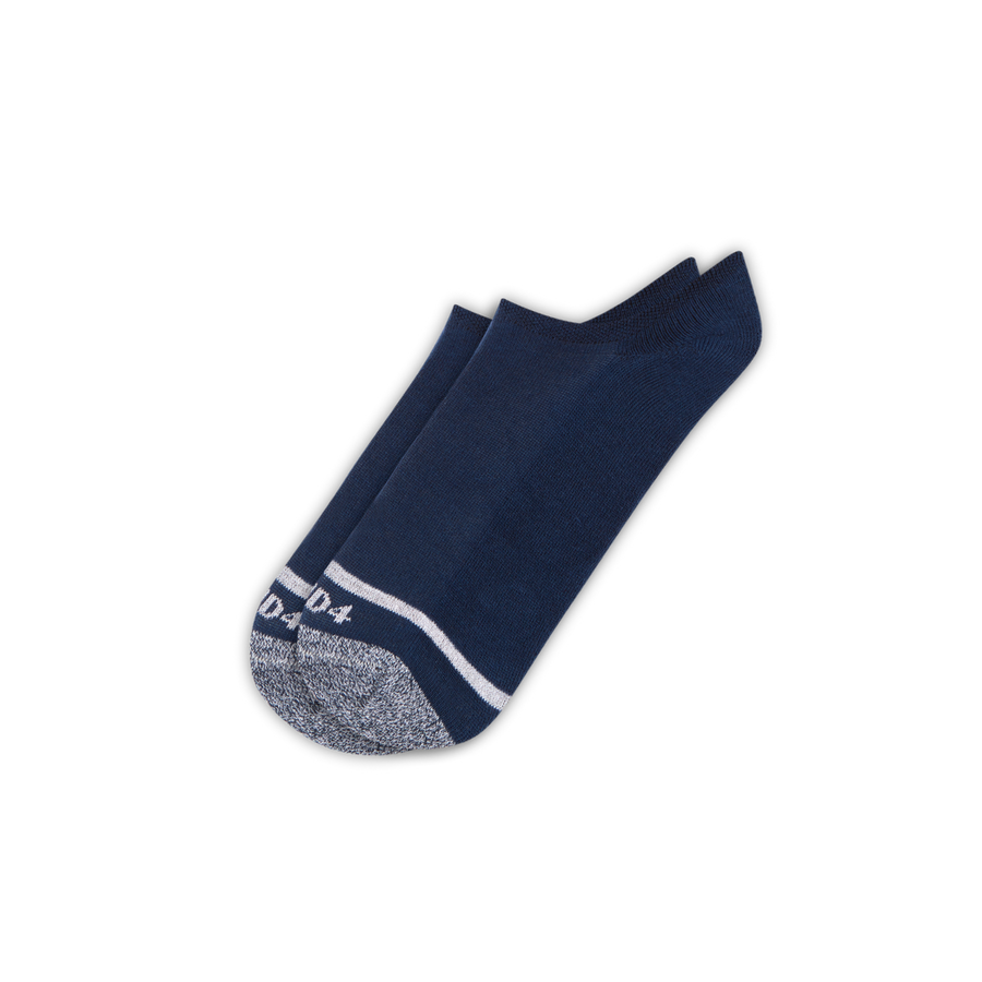 Navy No Show Sock