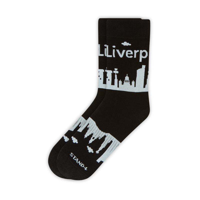 Liverpool Skyline Sock