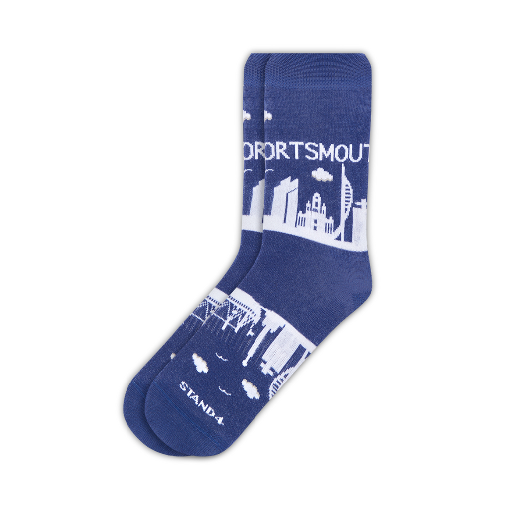 Portsmouth Skyline Sock