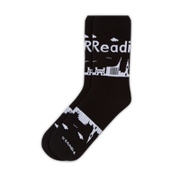 Reading Skyline Sock
