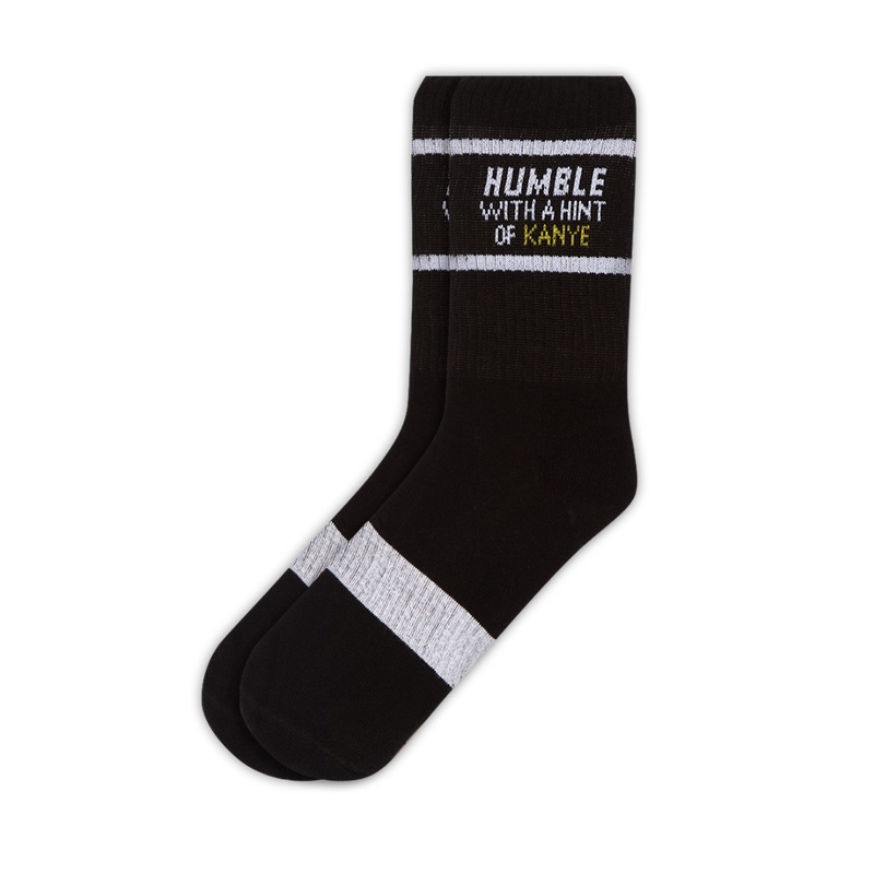 Humble with a hint of Kanye Crew Sock