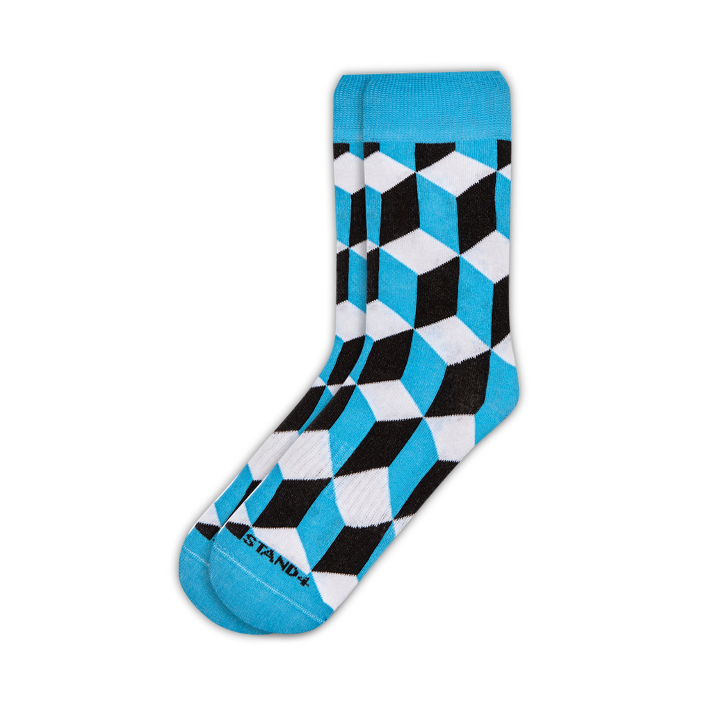 Optical Illusion Sock