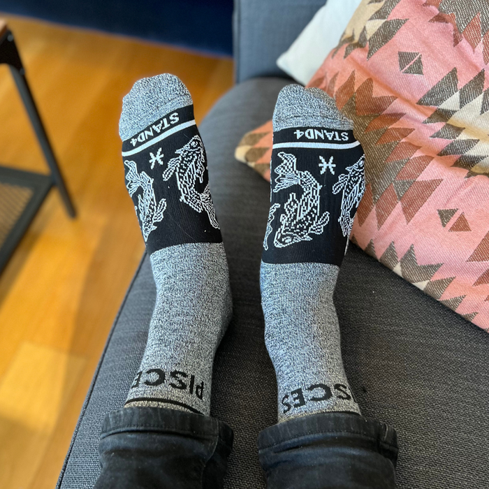 Pisces Zodiac Sock
