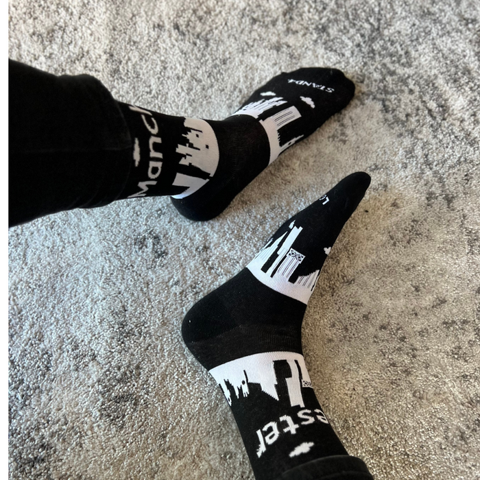 Manchester Skyline Sock