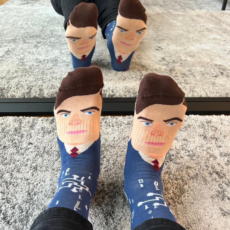 Alan Turing Sock