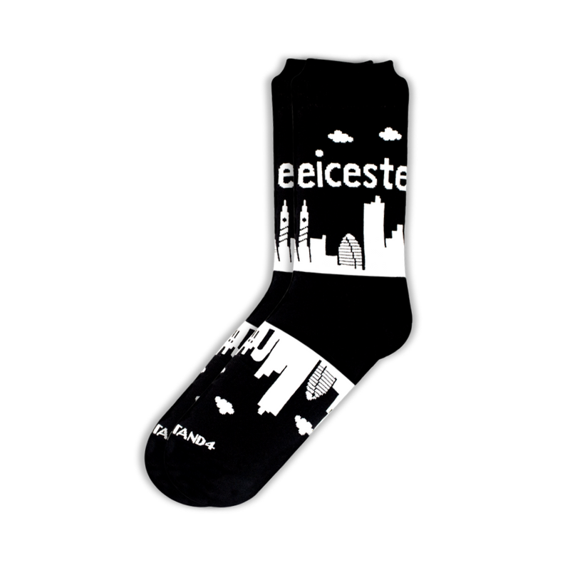 Leicester Skyline Sock