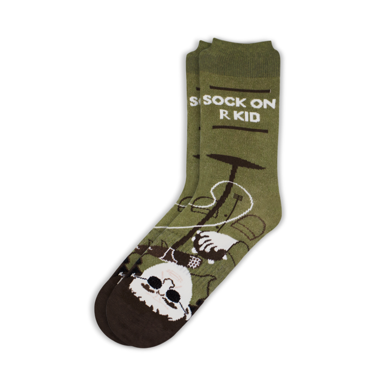 Liam Gallagher Green Sock
