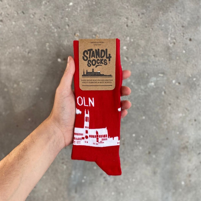Lincoln Skyline Sock