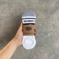 London Skyline No Show Sock