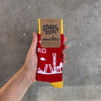 Madrid Skyline Sock