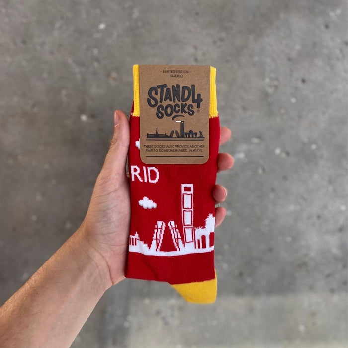 Madrid Skyline Sock
