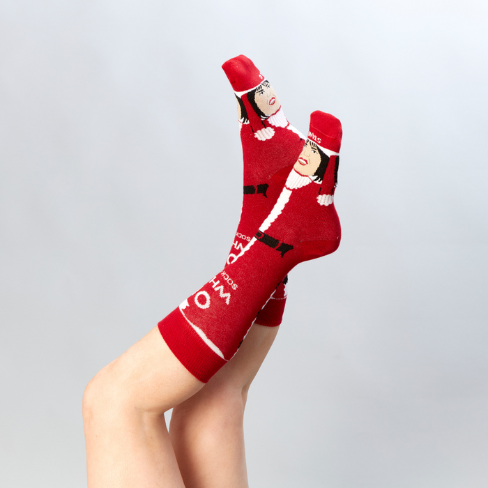 Nessa "What's Sock-Currin" Christmas Sock