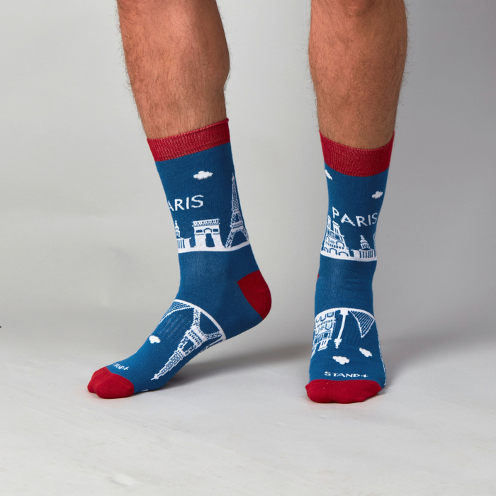 Paris Skyline Sock