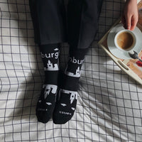 Edinburgh Skyline Sock 8-Pack