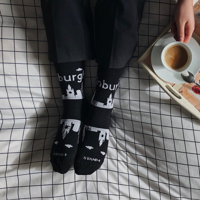 Edinburgh Skyline Sock 8-Pack