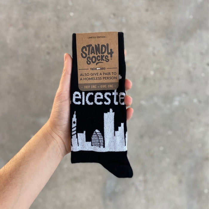 Leicester Skyline Sock