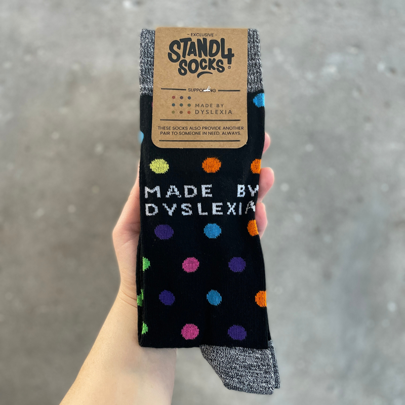 Made By Dyslexia Sock